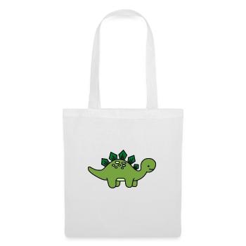 Dino Child Stegosaurus - Tote Bag - white - Front
