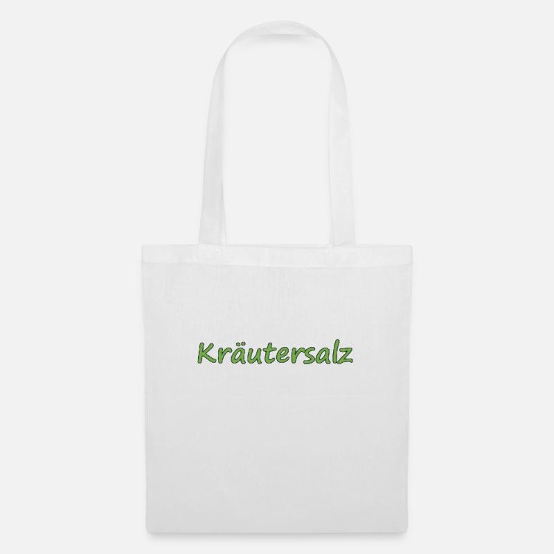 Kräutersalz - Stoffbeutel - Weiß