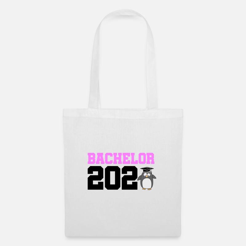 Bachelor 2023 Abschluss Promotion Sponsion - Stoffbeutel - Weiß
