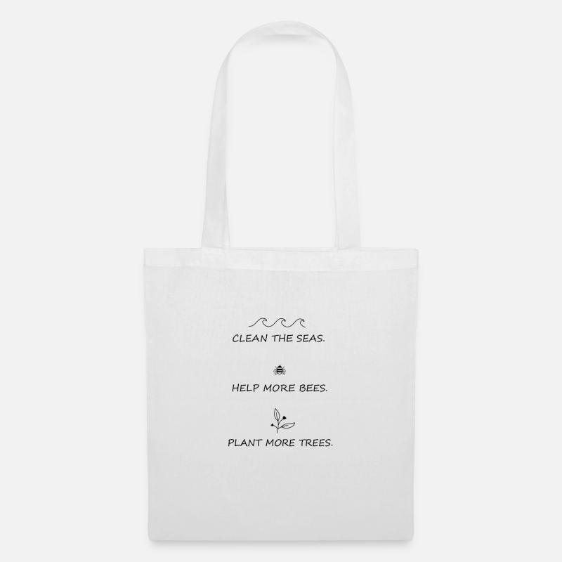 Keep nature - Tote Bag - white