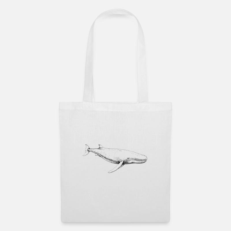 Sperm whale - Tote Bag - white