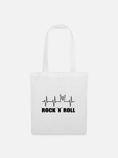 Rock - Stoffbeutel - Weiß