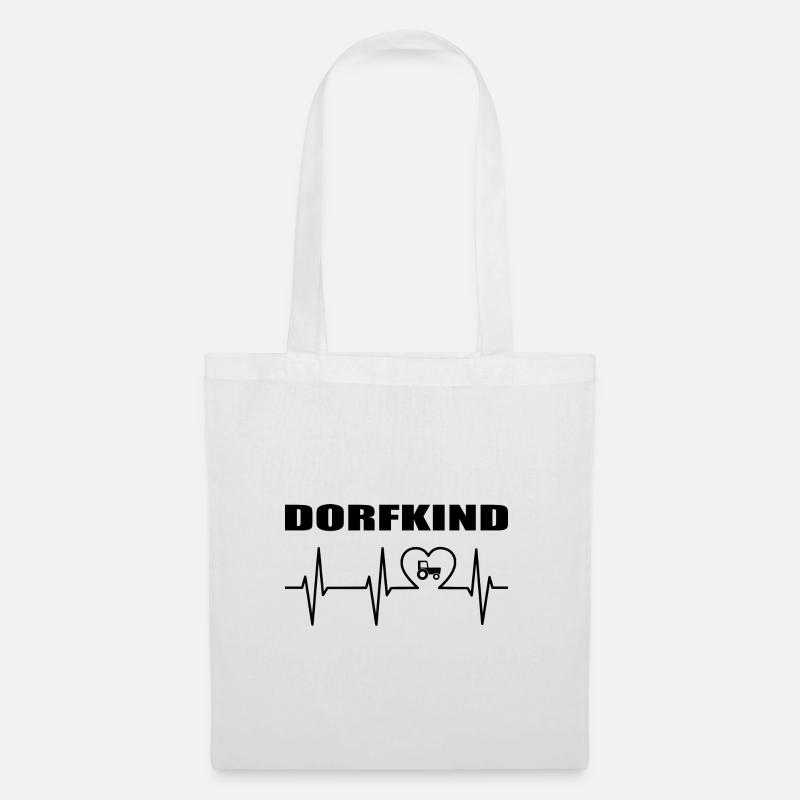 Dorfkind - Stoffbeutel - Weiß