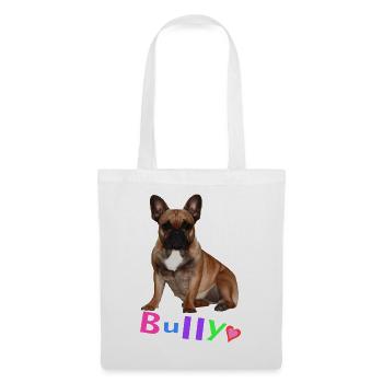 French Bulldog - Tote Bag - white - Front