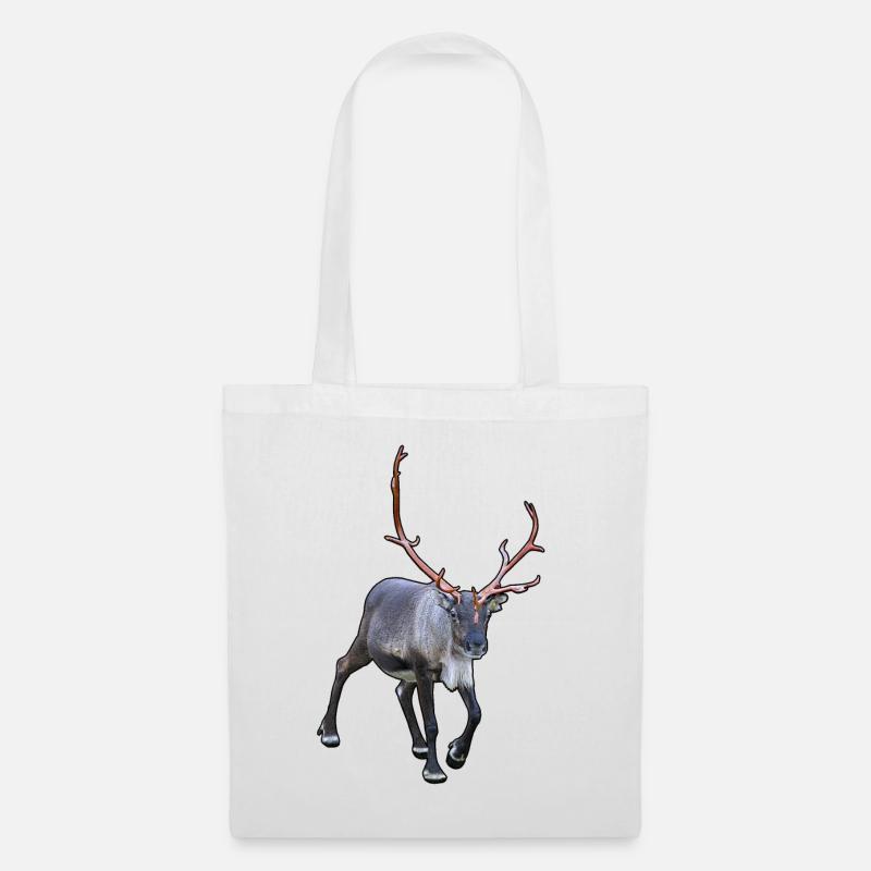 Reindeer - Tote Bag - white