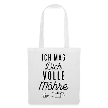 Lustige Sprüche für alle die sich lieben - Stoffbeutel - Weiß - Vorne