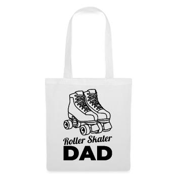 Roller skater dad - Tote Bag - white - Front