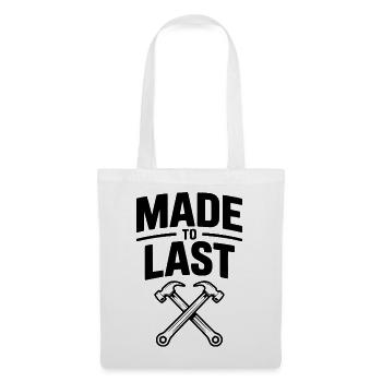 Made to Last - Tote Bag - white - Front