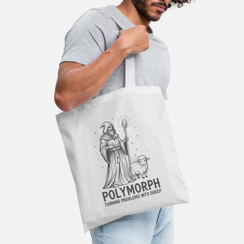 Polymorph Wizard – Turning Problems into Sheep Stoffbeutel