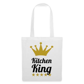 The King of Cooking - Tote Bag - white - Front