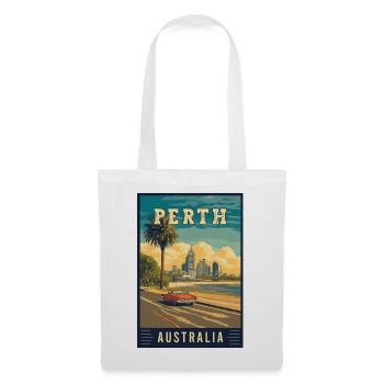 Experience City by the Swan River Perth Australia - Tote Bag - white - Front