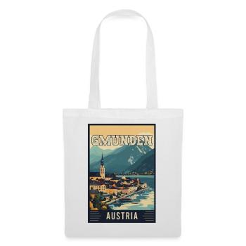 Gmunden Lakeside Beauty in Austria - Tote Bag - white - Front