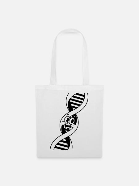 DNA - Stoffbeutel - Weiß