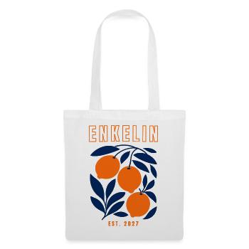 Petite-fille 2027 - Sac en tissu - blanc - Devant