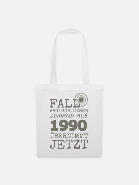 1990 - Stoffbeutel - Weiß