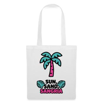 Sun Sand Sangria Logo - Stoffbeutel - Weiß - Vorne