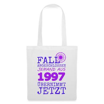 Fall 1997 - Stoffbeutel - Weiß - Vorne