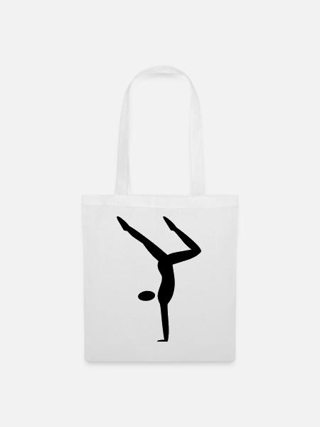 Handstand - Stoffbeutel - Weiß