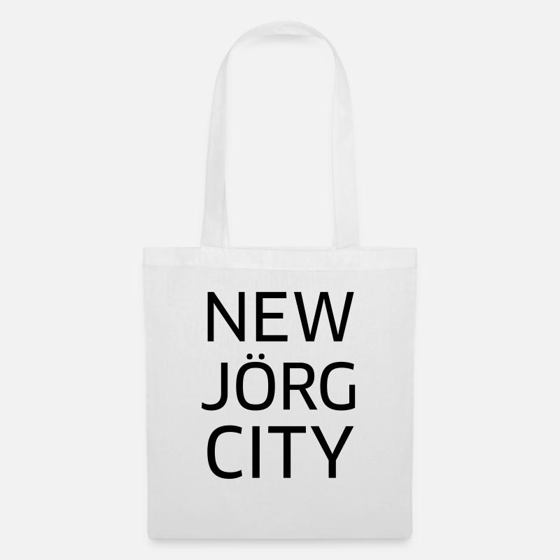 New Jörg City - Stoffbeutel - Weiß