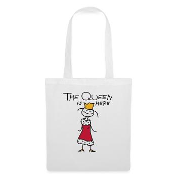 The Queen - Sac en tissu - blanc - Devant