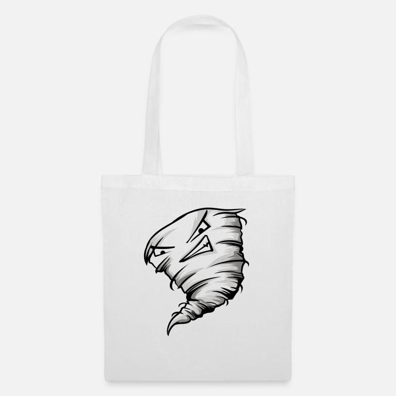 tornado - Tote Bag - white