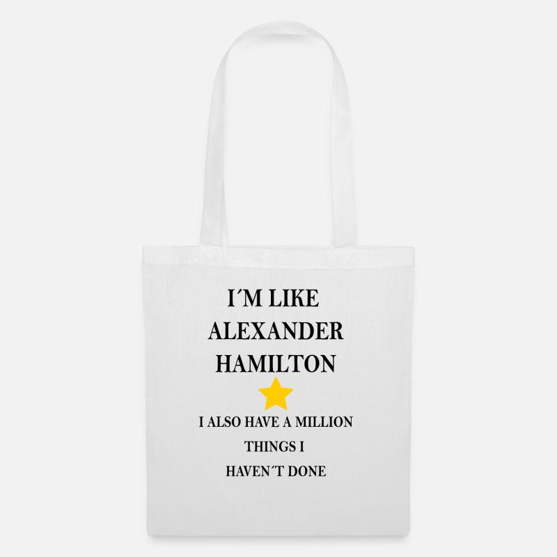Hamilton - Stoffbeutel - Weiß