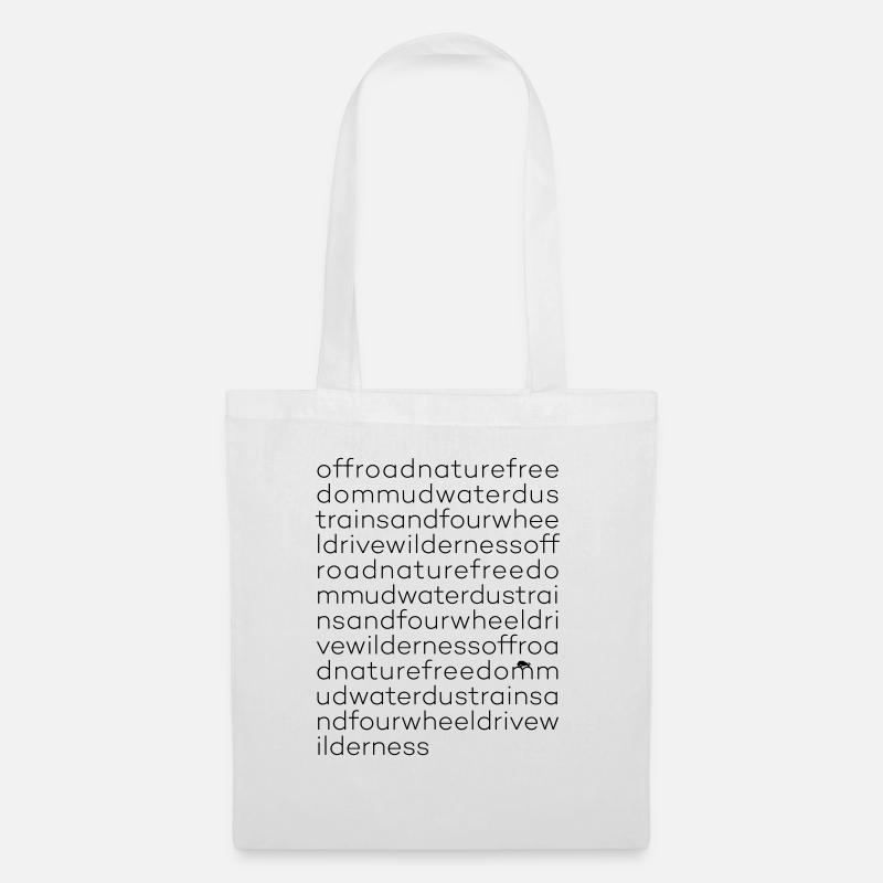 offroad type - Sac en tissu - blanc
