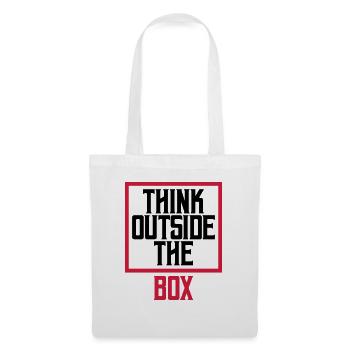 Logo Think outside - Tote Bag - white - Front