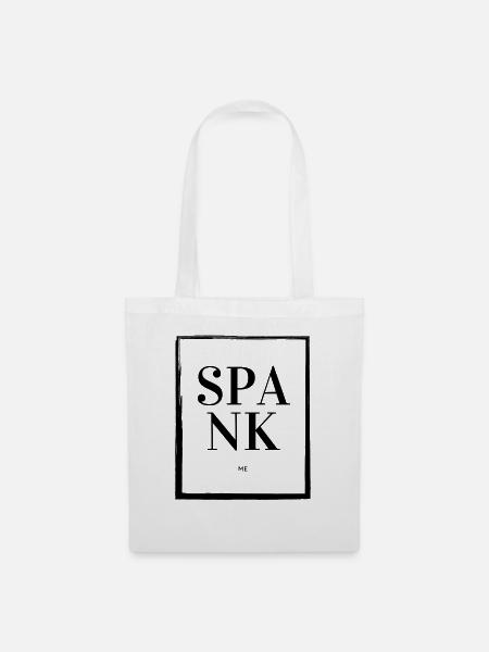 BDSM - SPANK - Stoffbeutel - Weiß