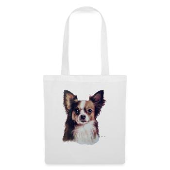 Chihuahua - Stoffbeutel - Weiß - Vorne