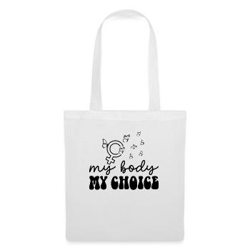 Mon corps Mon choix de droits reproductifs - Sac en tissu - blanc - Devant