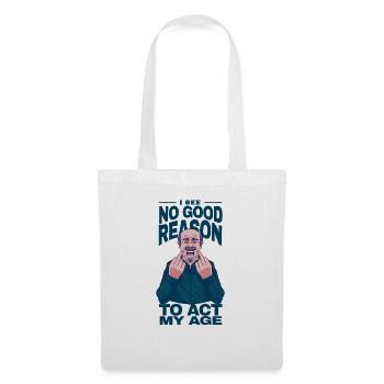 don't see a good reason to change my age - Tote Bag - white - Front