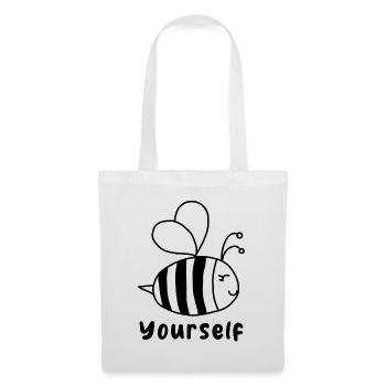 Soyez vous-même - Sac en tissu - blanc - Devant