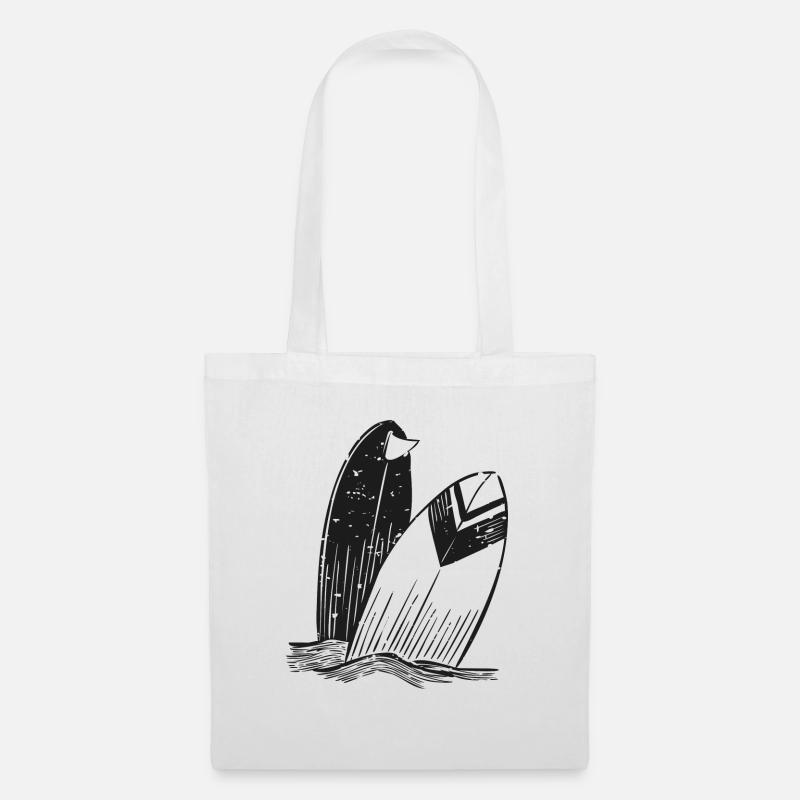 Two surfboards. - Tote Bag - white