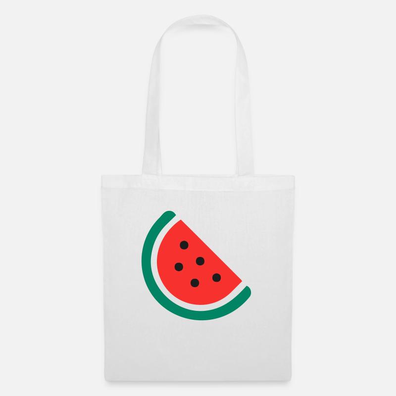 Melone - Stoffbeutel - Weiß