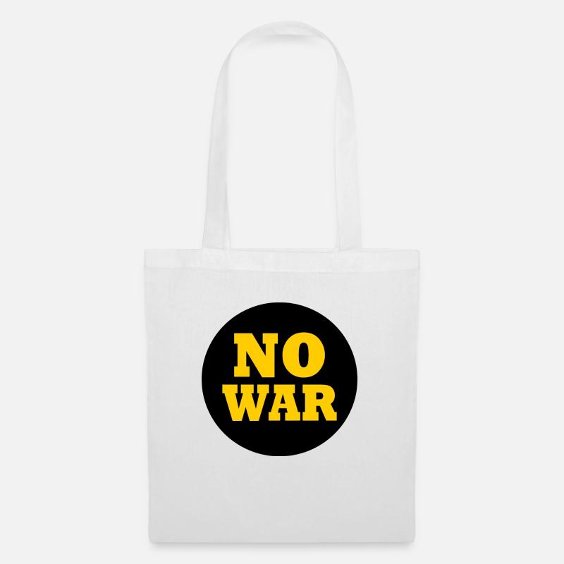 No war - Stoffbeutel - Weiß