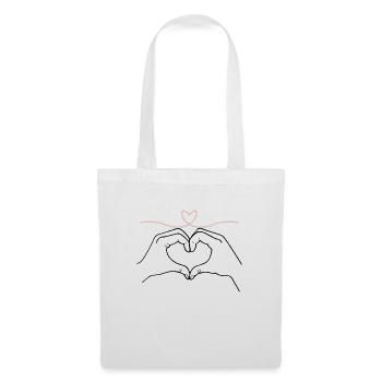 Heartfelt Hands - Tote Bag - white - Front