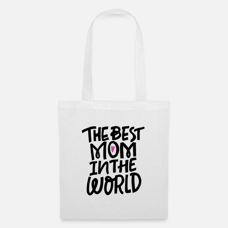 Die beste Mutter der Welt - Stoffbeutel - Weiß