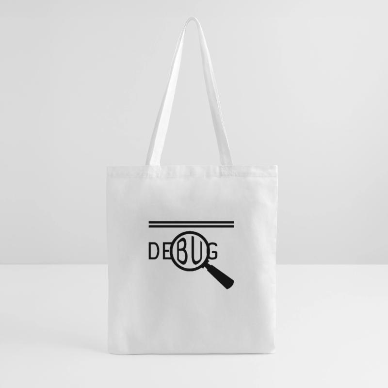 programmeur Dev nerd php c c debug coding coder Sac en tissu