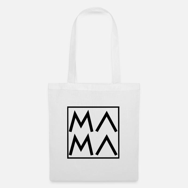 MAMA - Stoffbeutel - Weiß