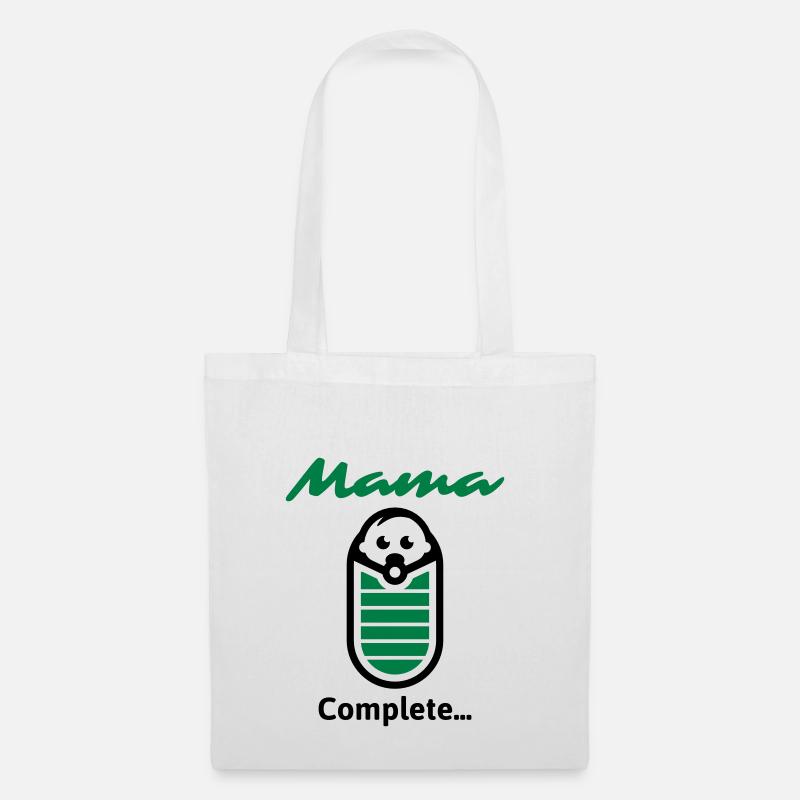 Mama Complete... - Stoffbeutel - Weiß
