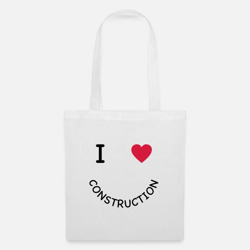 Building site - Tote Bag - white