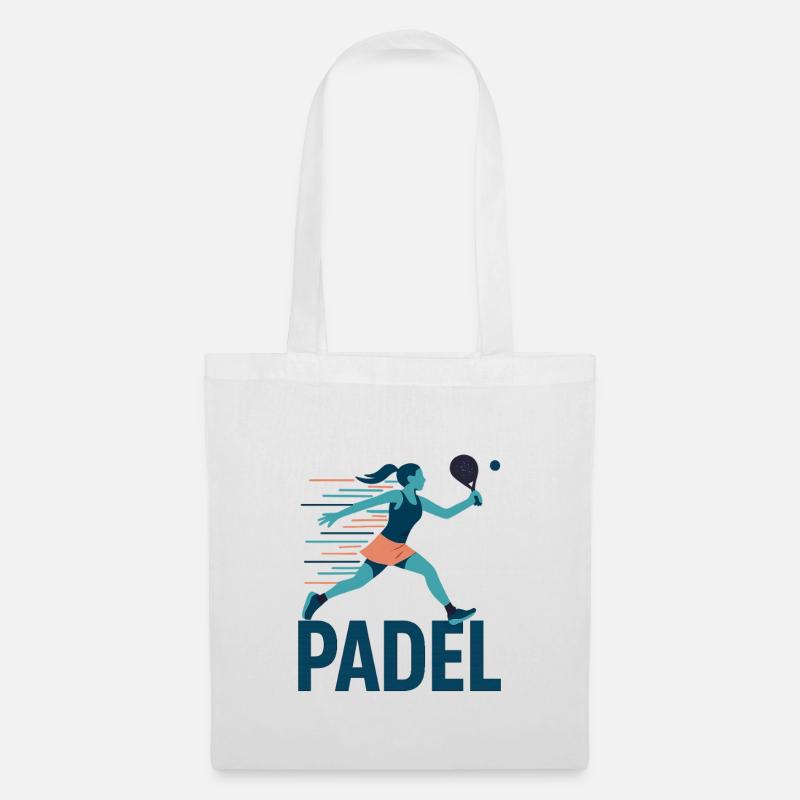 Padel Kraftsprint Logo - Stoffbeutel - Weiß