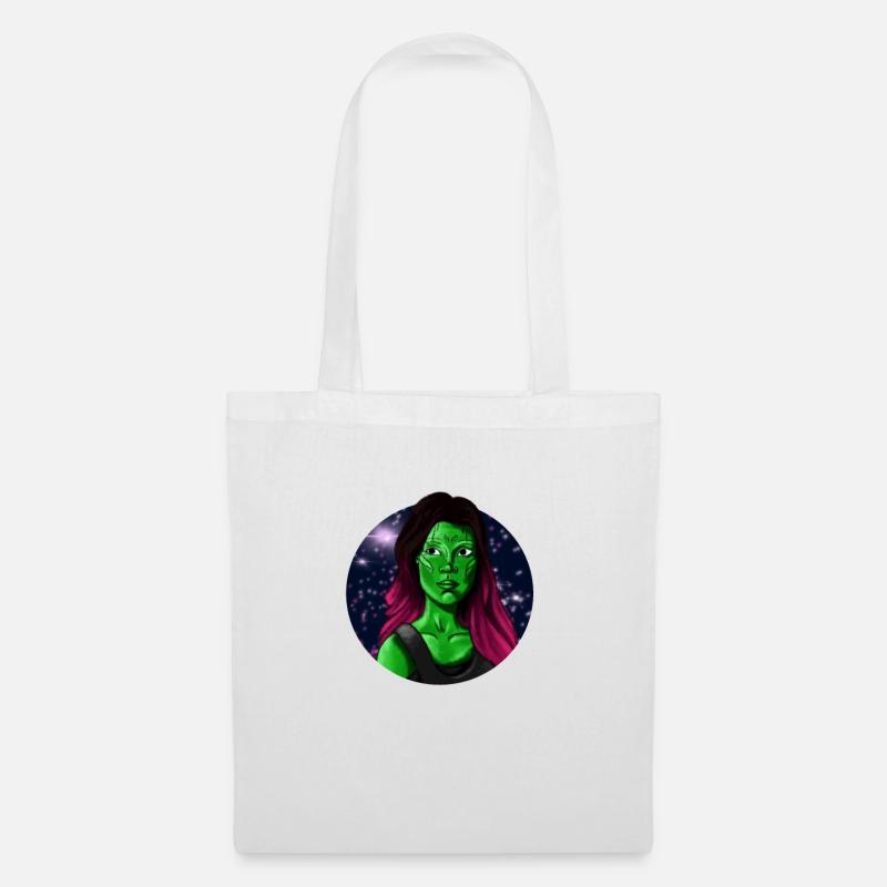 Gamora - Stoffbeutel - Weiß