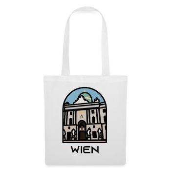 Wien - Hofburg - Stoffbeutel - Weiß - Vorne