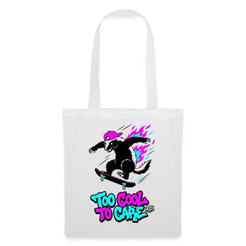 Trop cool pour s’en soucier Honey Badger 2018 - Sac en tissu - blanc - Devant