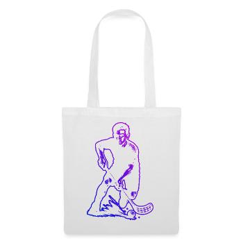 Clear floorball motif for every day - Tote Bag - white - Front