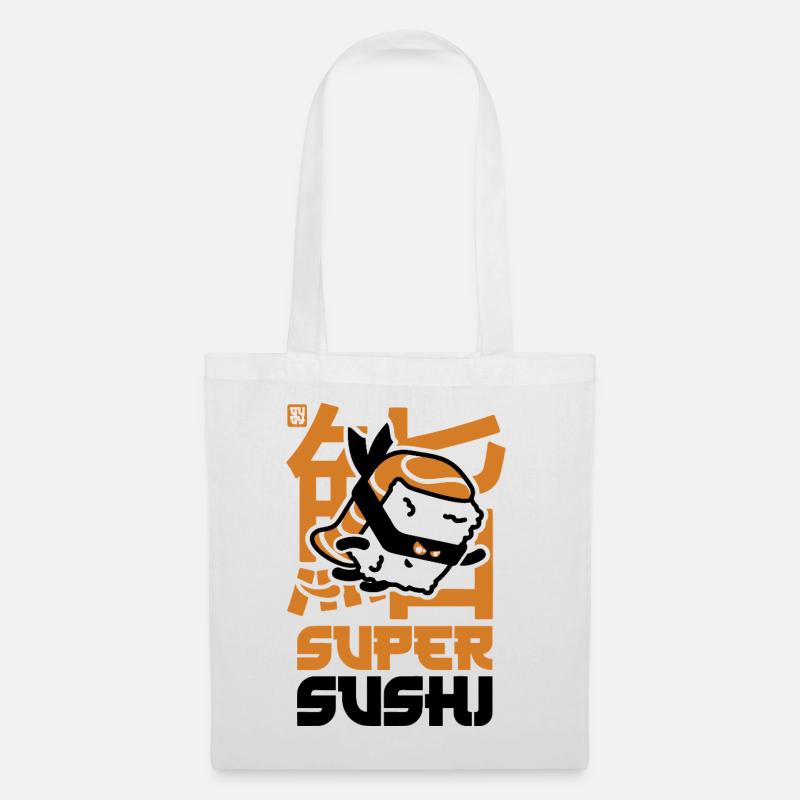 Super Sushi Ninja - Stoffbeutel - Weiß