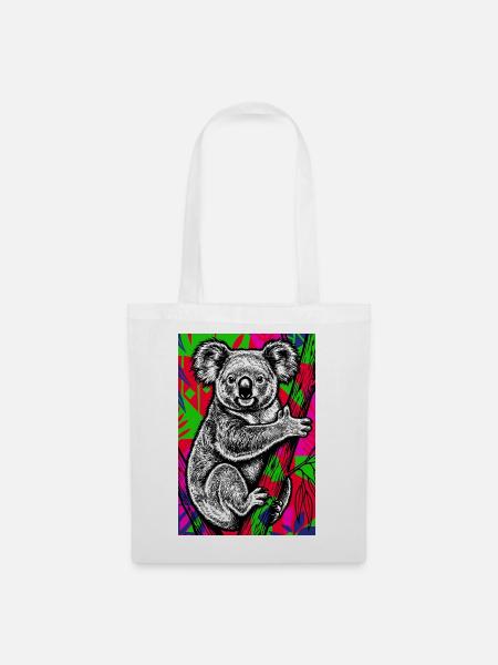 Koala - Stoffbeutel - Weiß