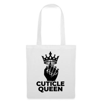 Cuticle Queen - Tote Bag - white - Front